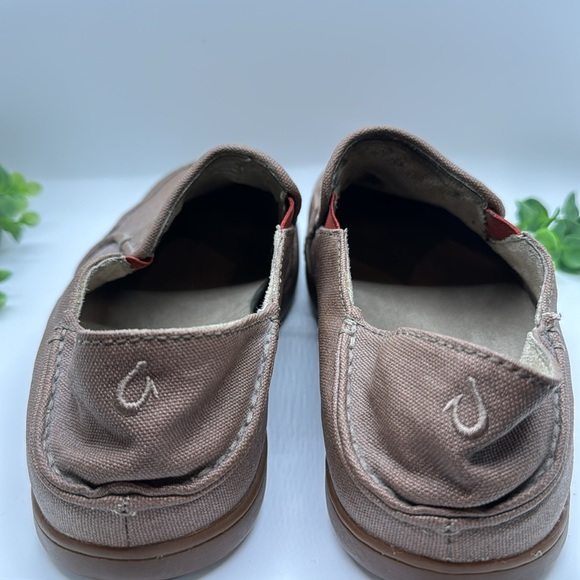 Olukai Moloa Nobea Canvas slip on men’s shoes-Size 9.5 - Picture 4 of 6